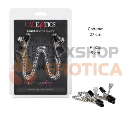 Broche de pezones con cadena